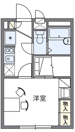 レオパレスマエハラキミヨイの物件間取画像